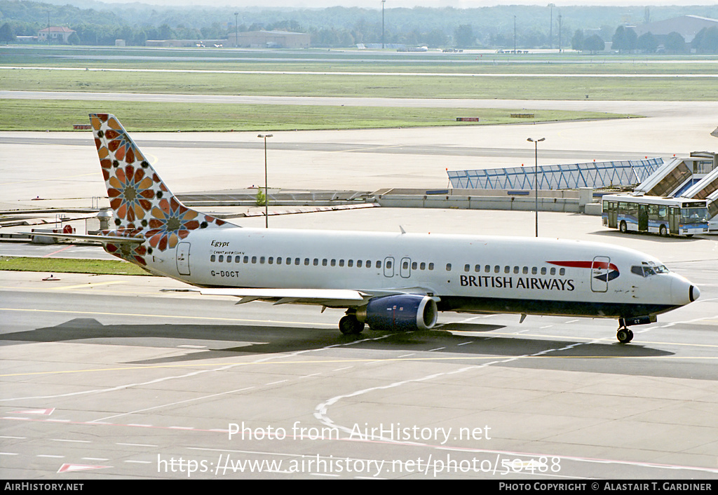 Aircraft Photo of G-DOCT | Boeing 737-436 | British Airways | AirHistory.net #50488