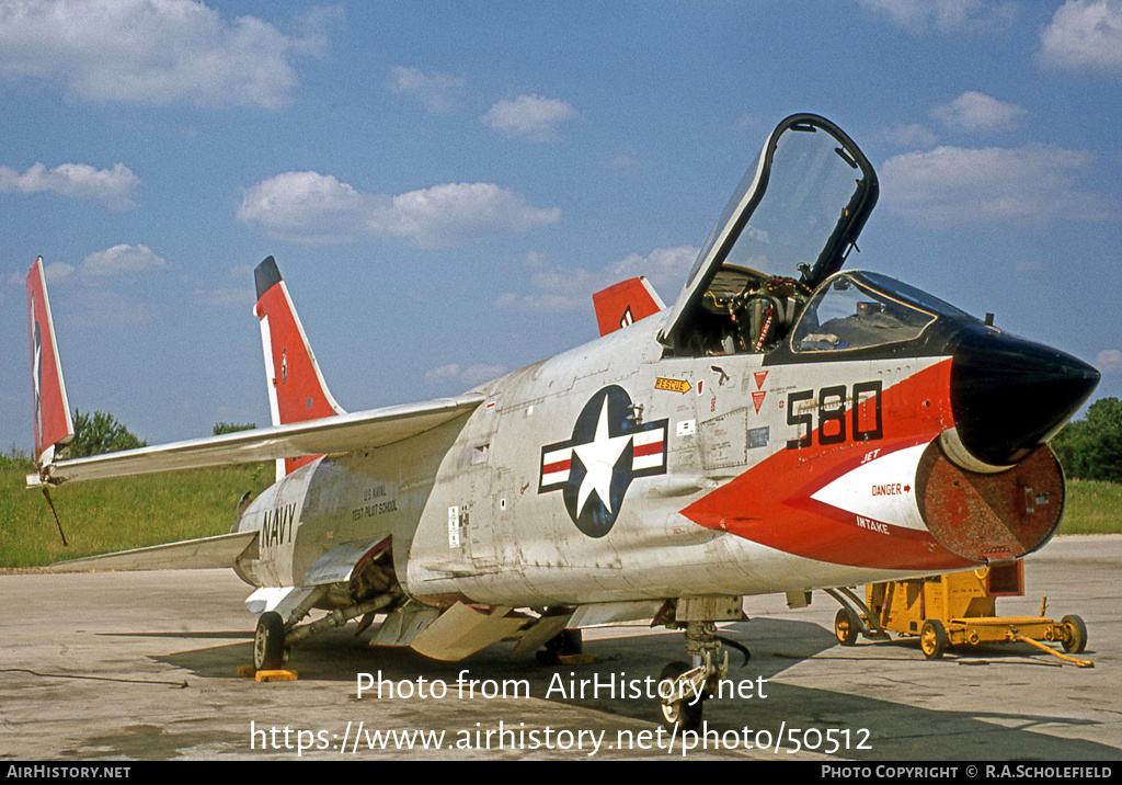 Aircraft Photo of 145580 | Vought F-8K Crusader | USA - Navy | AirHistory.net #50512