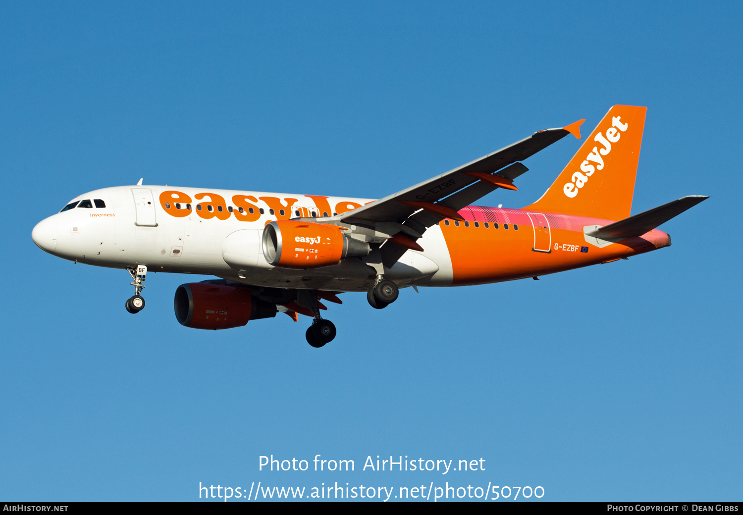 Aircraft Photo of G-EZBF | Airbus A319-111 | EasyJet | AirHistory.net #50700