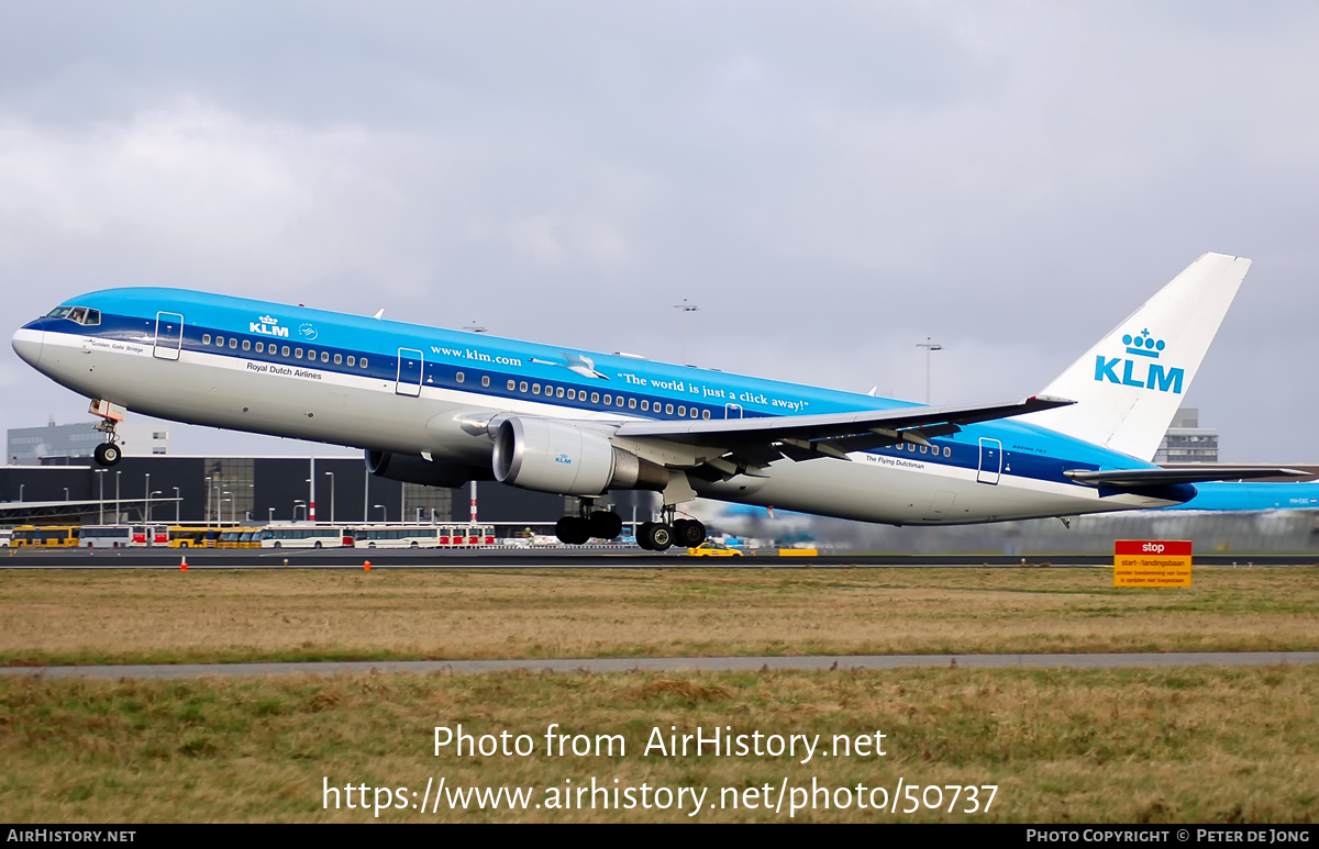 Aircraft Photo of PH-BZF | Boeing 767-306/ER | KLM - Royal Dutch Airlines | AirHistory.net #50737