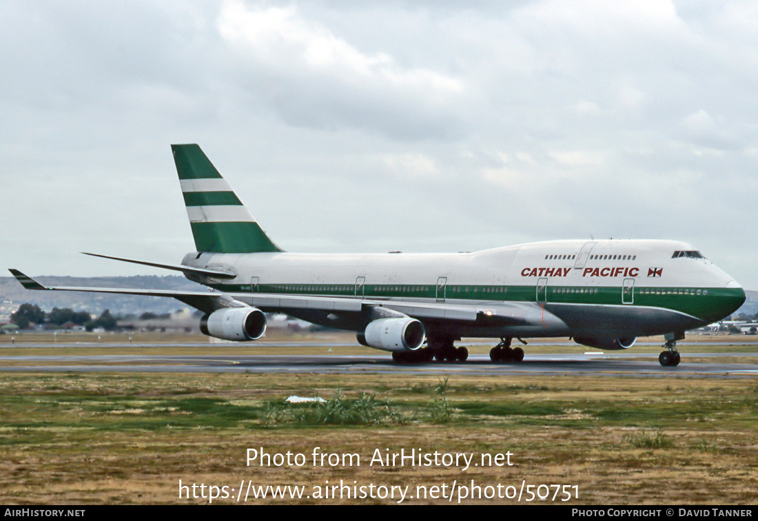 Aircraft Photo of VR-HOP | Boeing 747-467 | Cathay Pacific Airways | AirHistory.net #50751