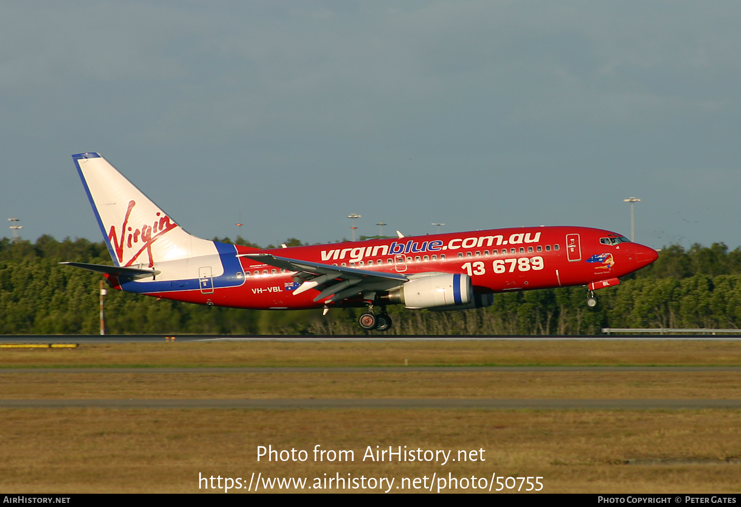 Aircraft Photo of VH-VBL | Boeing 737-7Q8 | Virgin Blue Airlines | AirHistory.net #50755