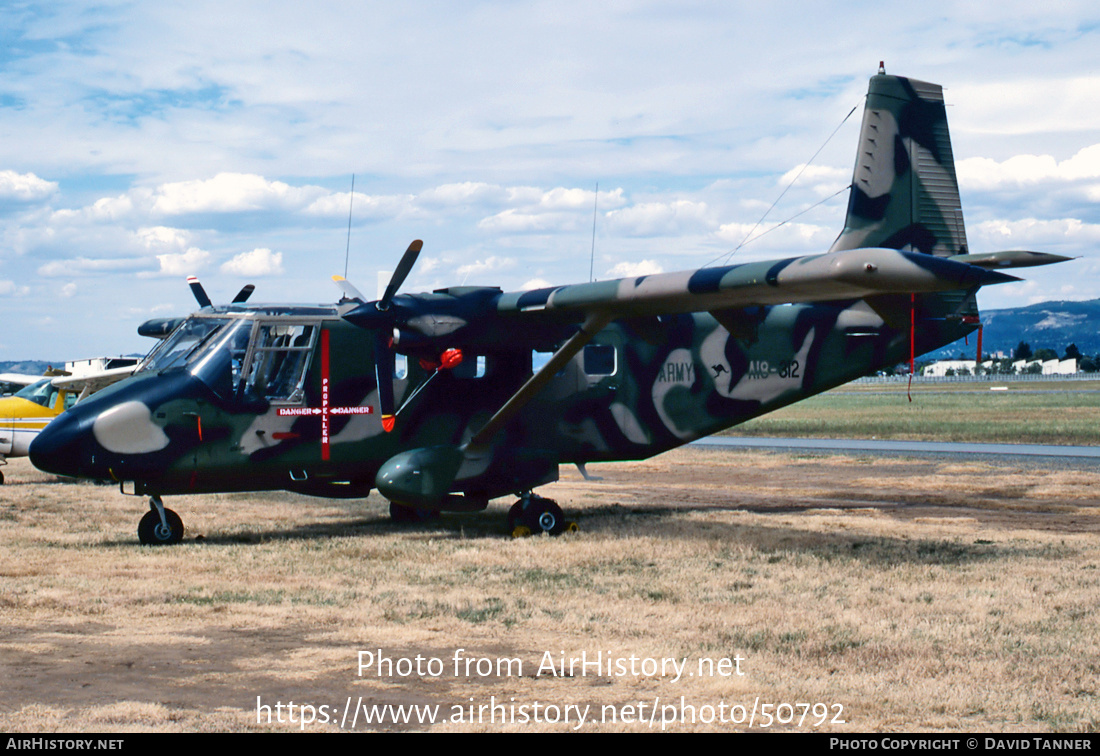 Aircraft Photo of A18-312 | GAF N-22B Nomad | Australia - Army | AirHistory.net #50792