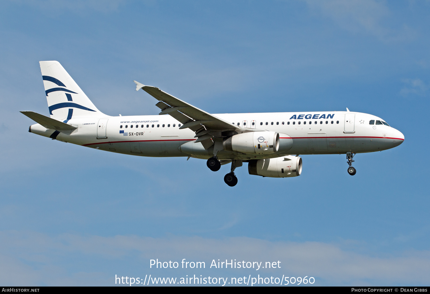 Aircraft Photo of SX-DVR | Airbus A320-232 | Aegean Airlines | AirHistory.net #50960