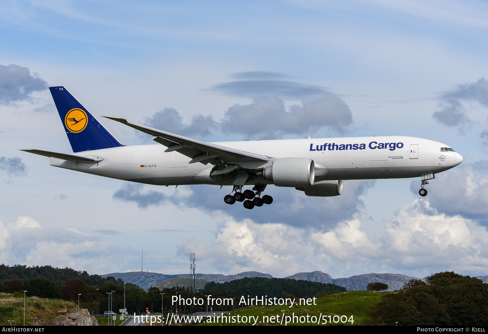 Aircraft Photo of D-ALFA | Boeing 777-FBT | Lufthansa Cargo | AirHistory.net #51004