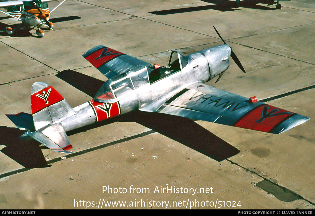 Aircraft Photo of VH-AMV | De Havilland DHC-1 Chipmunk T10 | AirHistory.net #51024