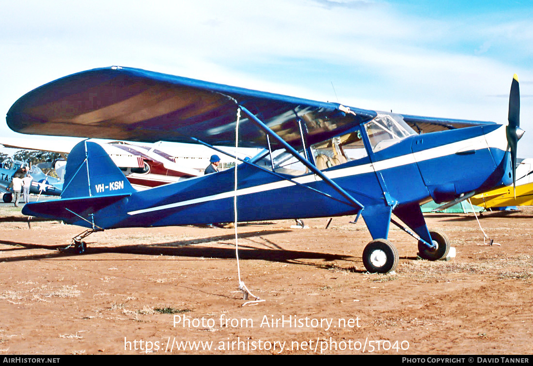 Aircraft Photo of VH-KSN | Auster J-5 Adventurer | AirHistory.net #51040