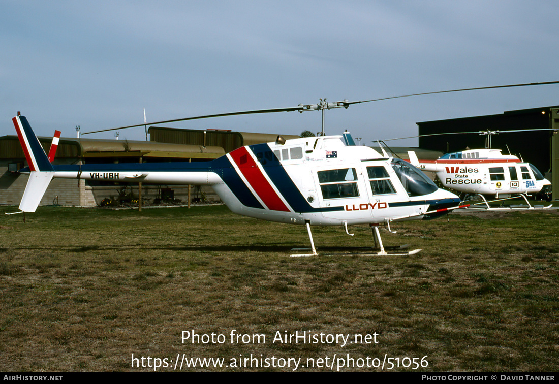 Aircraft Photo of VH-UBH | Bell 206B-3 JetRanger III | Lloyd Helicopters | AirHistory.net #51056