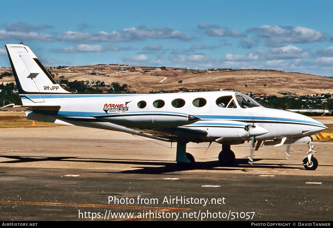 Aircraft Photo of VH-JPP | Cessna 340A | Parnell Transport Industries | AirHistory.net #51057