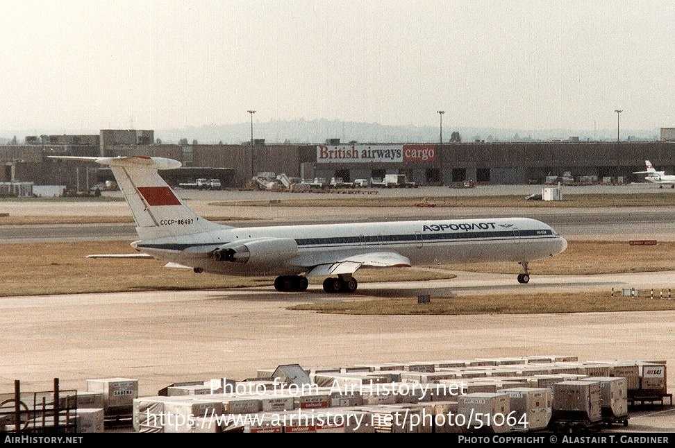 Aircraft Photo of CCCP-86497 | Ilyushin Il-62M | Aeroflot | AirHistory.net #51064