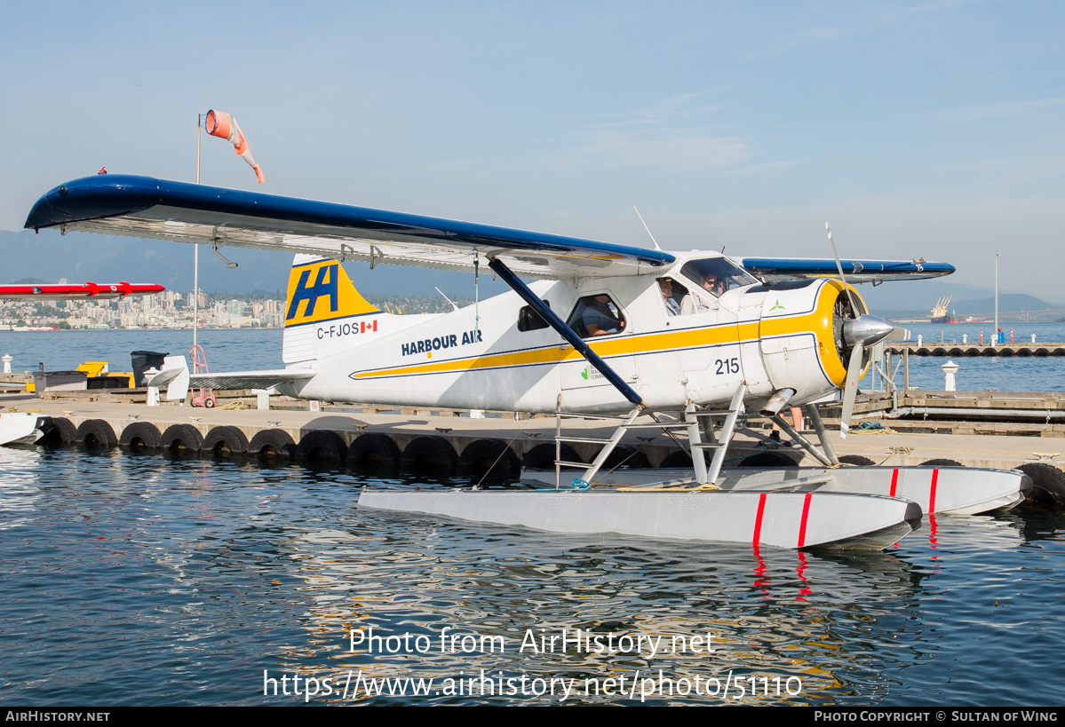 Aircraft Photo of C-FJOS | De Havilland Canada DHC-2 Beaver Mk1 | Harbour Air | AirHistory.net #51110