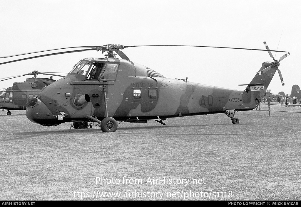 Aircraft Photo of XV723 | Westland WS-58 Wessex HC.2 | UK - Air Force | AirHistory.net #51118