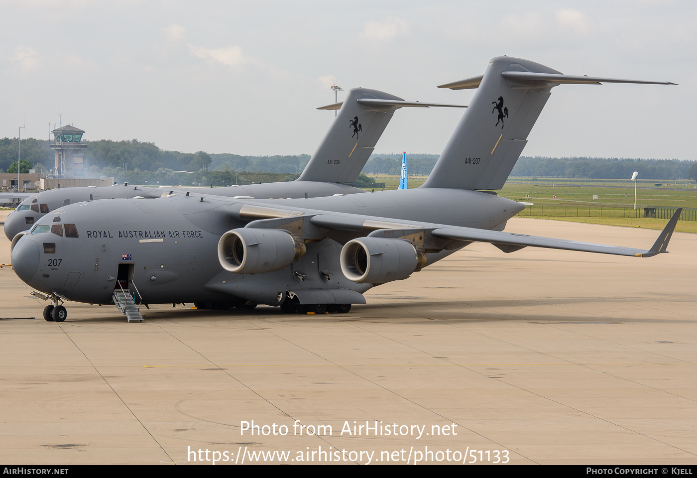 Aircraft Photo of A41-207 | Boeing C-17A Globemaster III | Australia - Air Force | AirHistory.net #51133