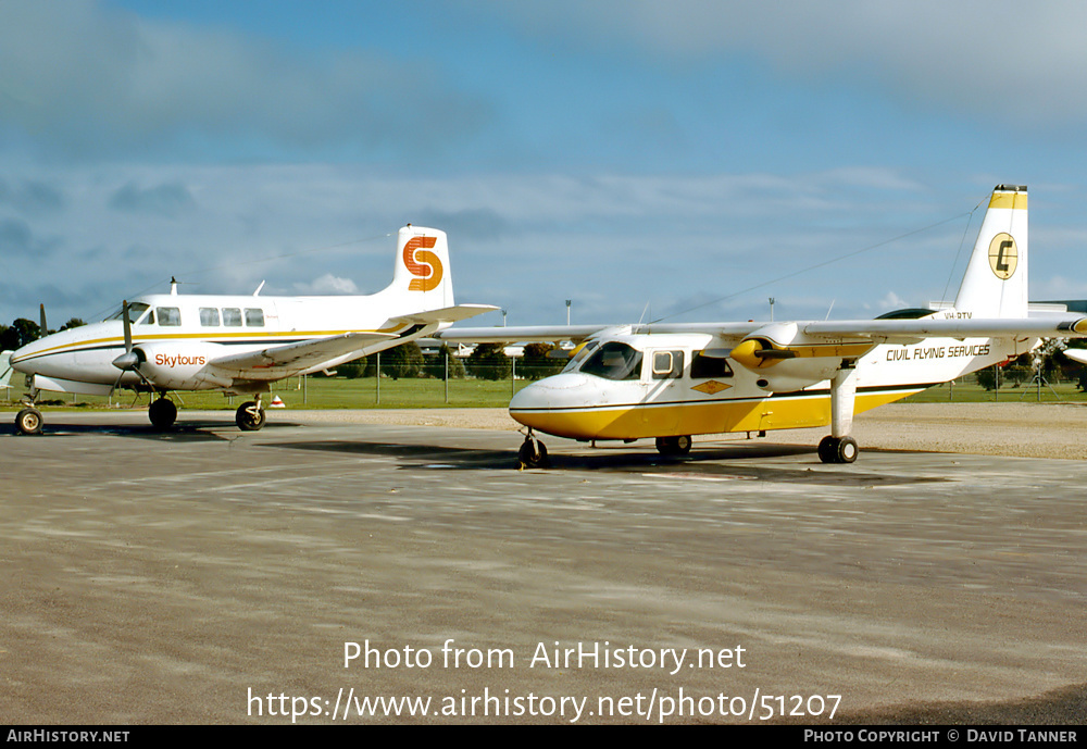 Aircraft Photo of VH-RTV | Britten-Norman BN-2A-26 Islander | Civil Flying Services | AirHistory.net #51207