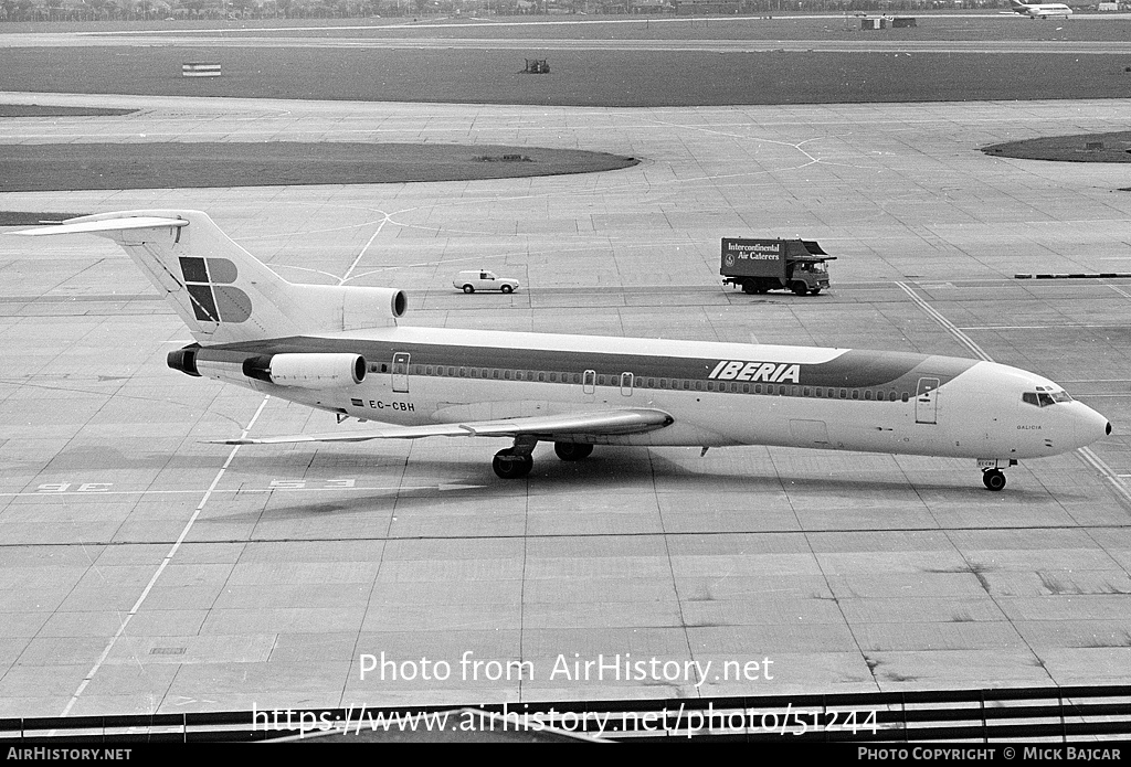 Aircraft Photo of EC-CBH | Boeing 727-256/Adv | Iberia | AirHistory.net #51244