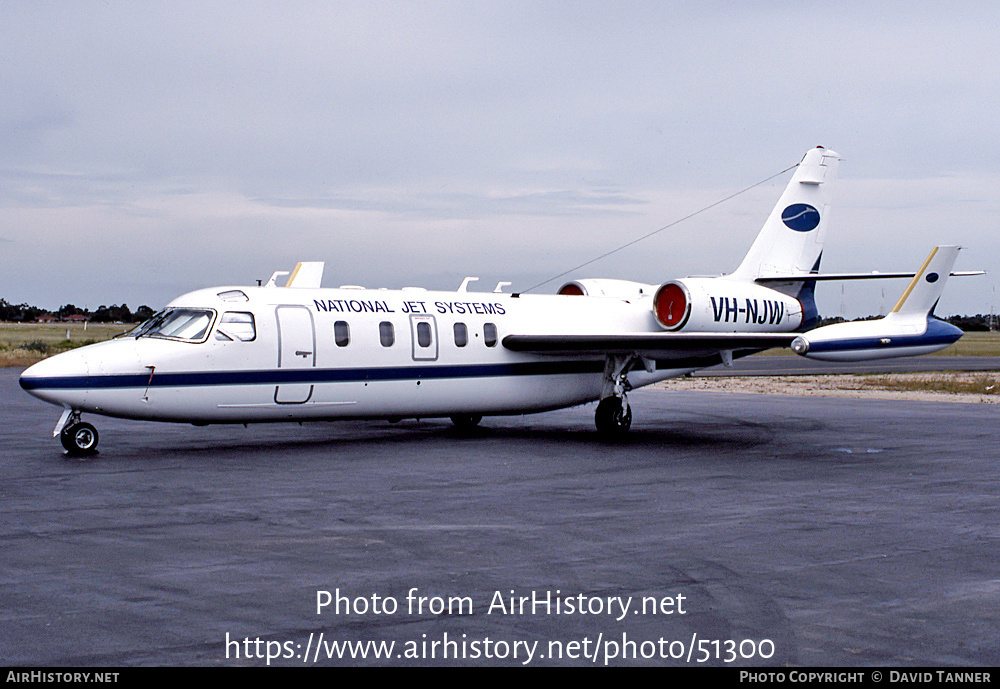 Aircraft Photo of VH-NJW | Israel Aircraft Industries IAI-1124A Westwind 2 | National Jet Systems | AirHistory.net #51300