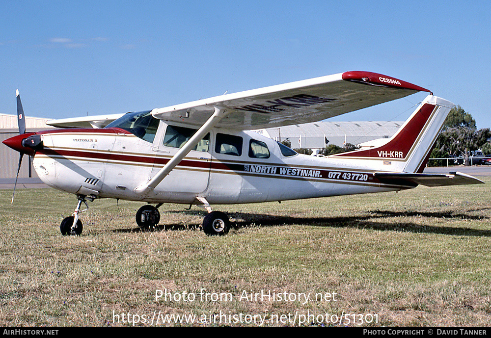 Aircraft Photo of VH-KRR | Cessna U206F Stationair | North Westinair | AirHistory.net #51301