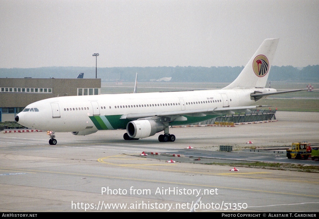 Aircraft Photo of SU-BDF | Airbus A300B4-203 | EgyptAir | AirHistory.net #51350