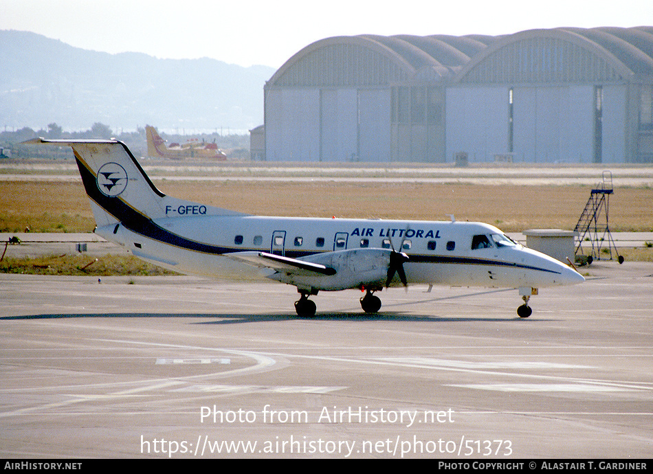 Aircraft Photo of F-GFEQ | Embraer EMB-120RT Brasilia | Air Littoral | AirHistory.net #51373