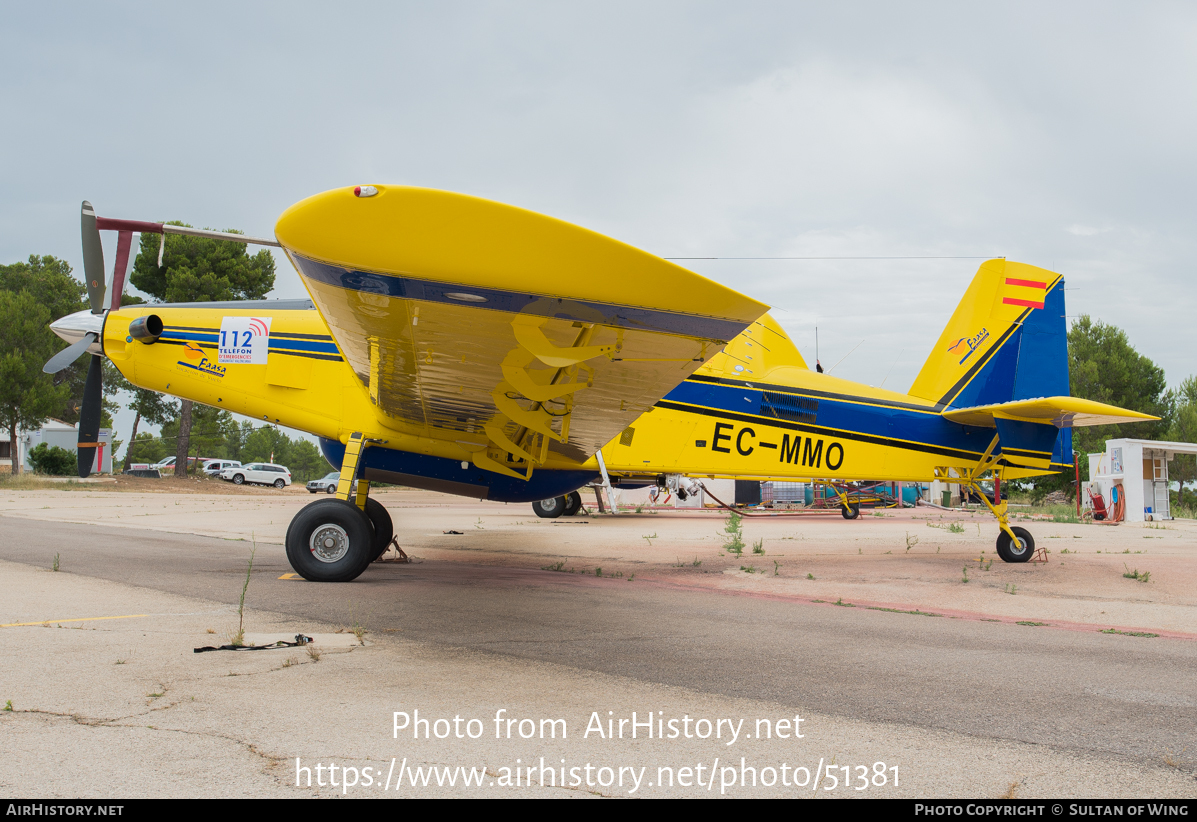 Aircraft Photo of EC-MMO | Air Tractor AT-802 | FAASA - Fumigación Aérea Andaluza | AirHistory.net #51381