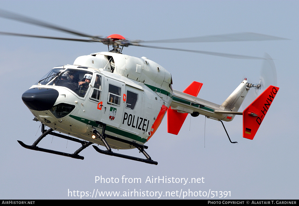 Aircraft Photo of D-HNWQ | Eurocopter-Kawasaki BK-117C-1 | Polizei Nordrhein-Westfalen | AirHistory.net #51391