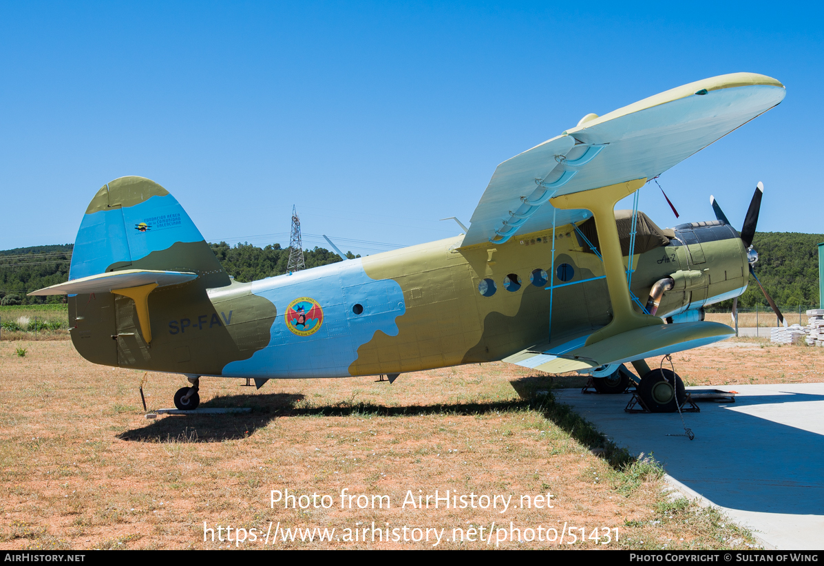 Aircraft Photo of SP-FAV | Antonov An-2 | Fundación Aérea de la Comunidad Valenciana | AirHistory.net #51431