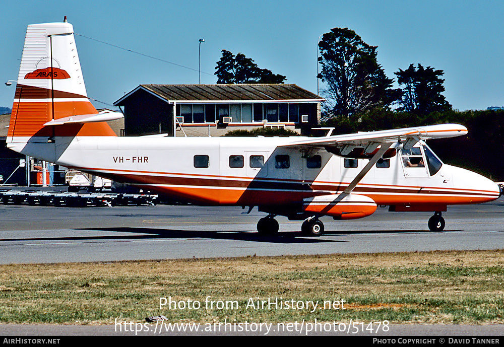 Aircraft Photo of VH-FHR | GAF N-24A Nomad | ARAS | AirHistory.net #51478