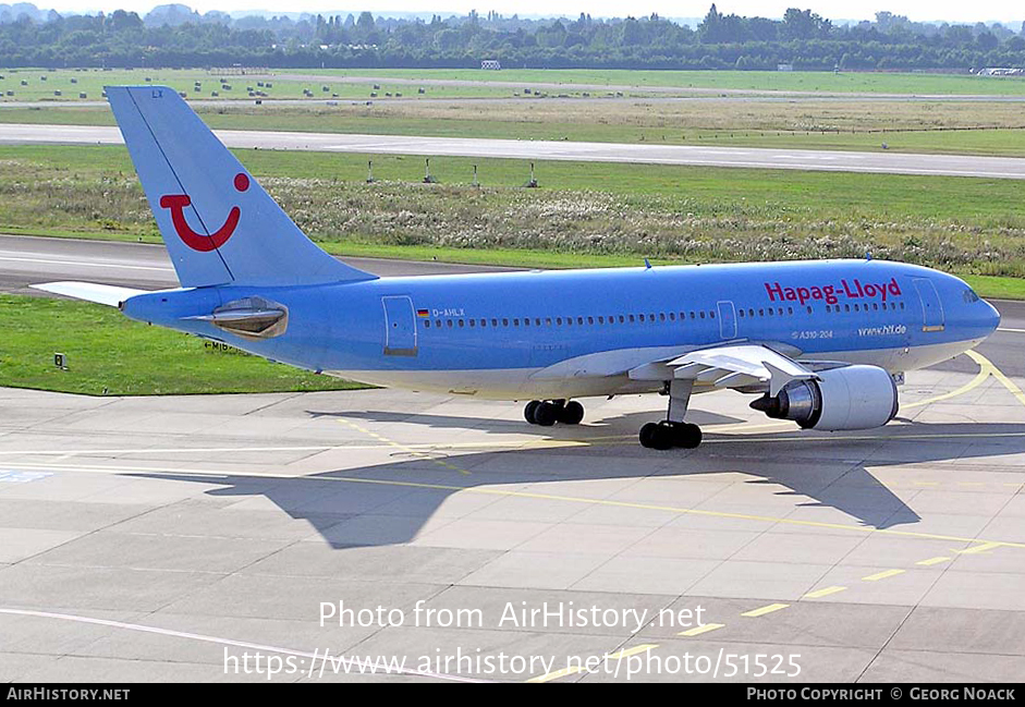 Aircraft Photo of D-AHLX | Airbus A310-204 | Hapag-Lloyd | AirHistory.net #51525