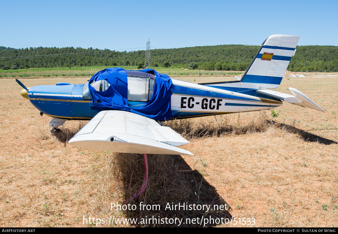 Aircraft Photo of EC-GCF | Morane-Saulnier MS-892A Rallye Commodore 150 | AirHistory.net #51533