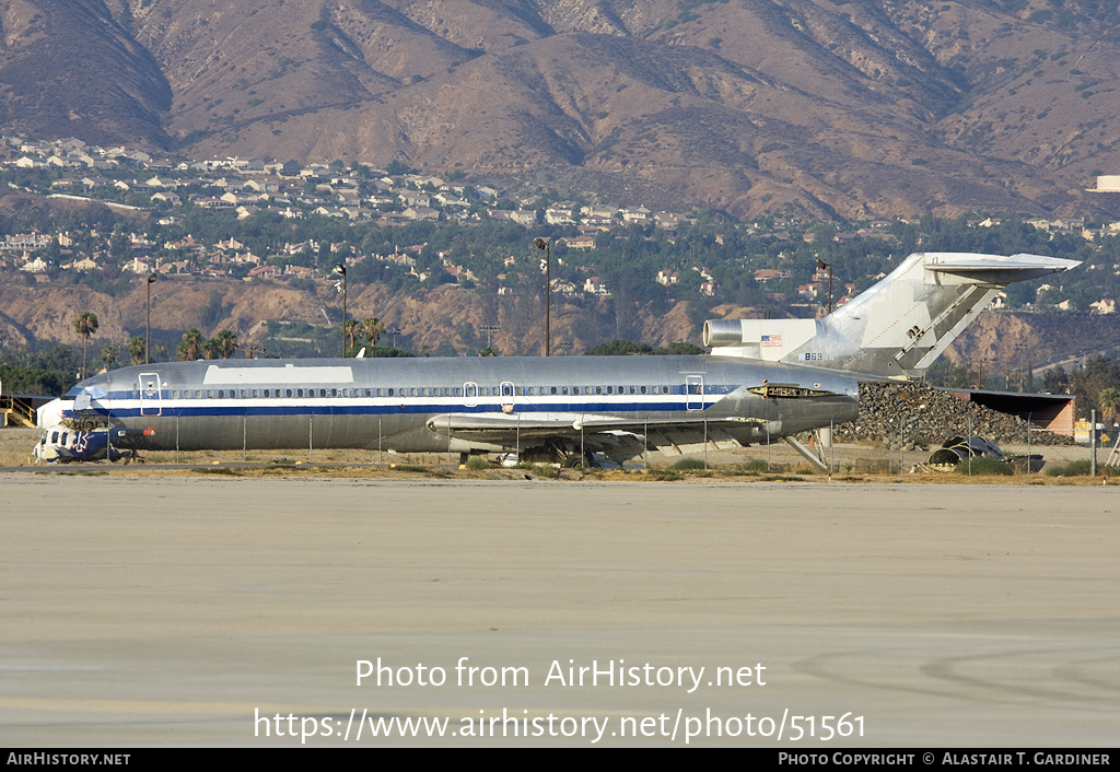 Aircraft Photo of N869AA | Boeing 727-223/Adv | AirHistory.net #51561