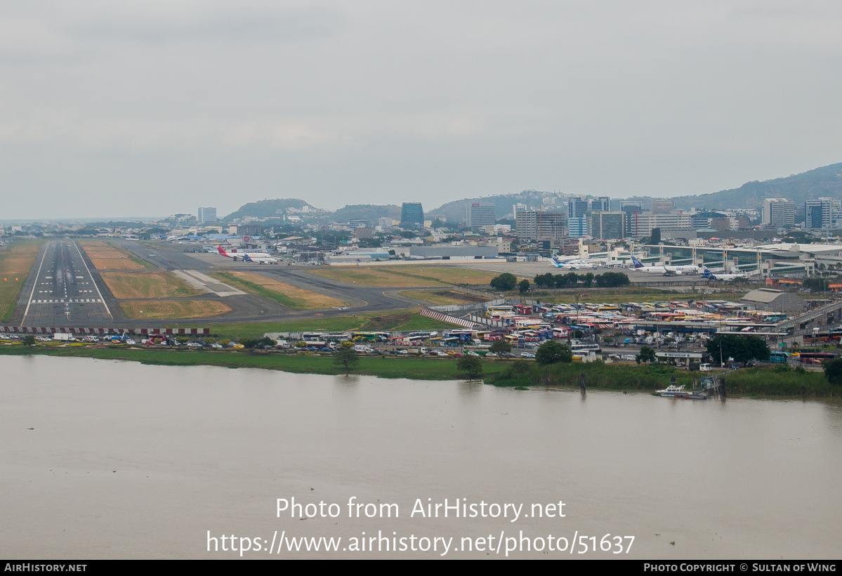 Airport photo of Guayaquil - José Joaquín de Olmedo (SEGU / GYE) in Ecuador | AirHistory.net #51637