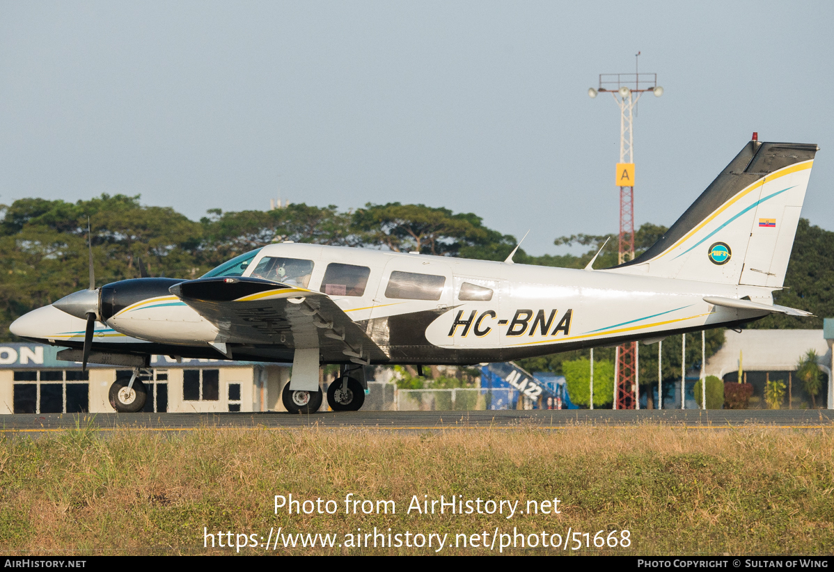 Aircraft Photo of HC-BNA | Piper PA-34-220T Seneca III | AIFA | AirHistory.net #51668