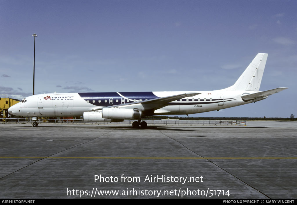 Aircraft Photo of C-FHAA | McDonnell Douglas DC-8-62CF | Advance Air Charter | AirHistory.net #51714