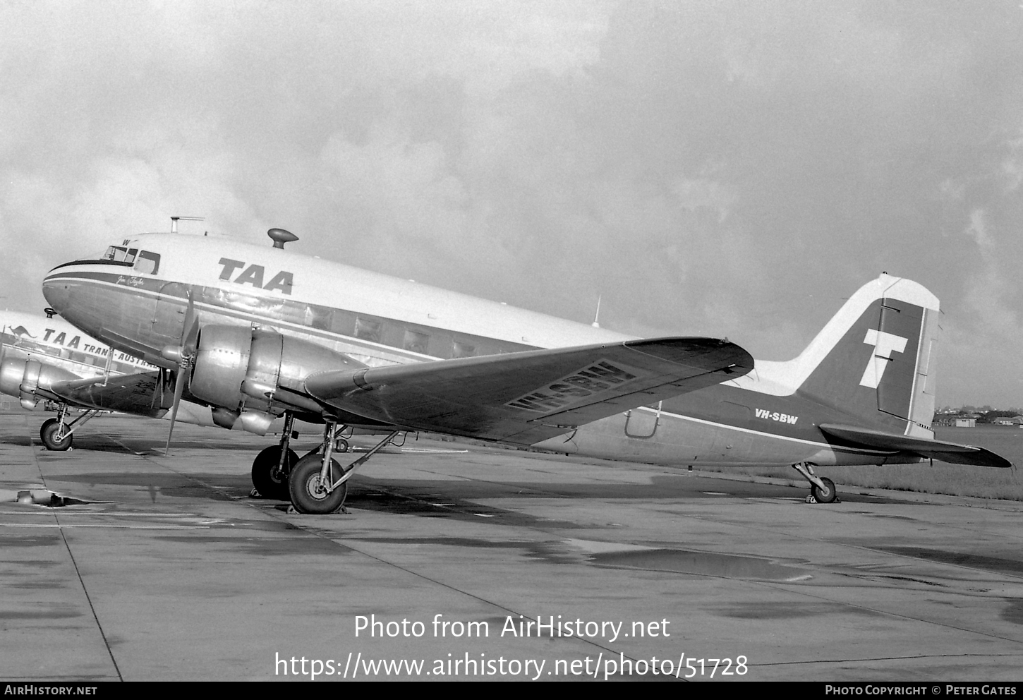 Aircraft Photo of VH-SBW | Douglas DC-3(C) | Trans-Australia Airlines ...