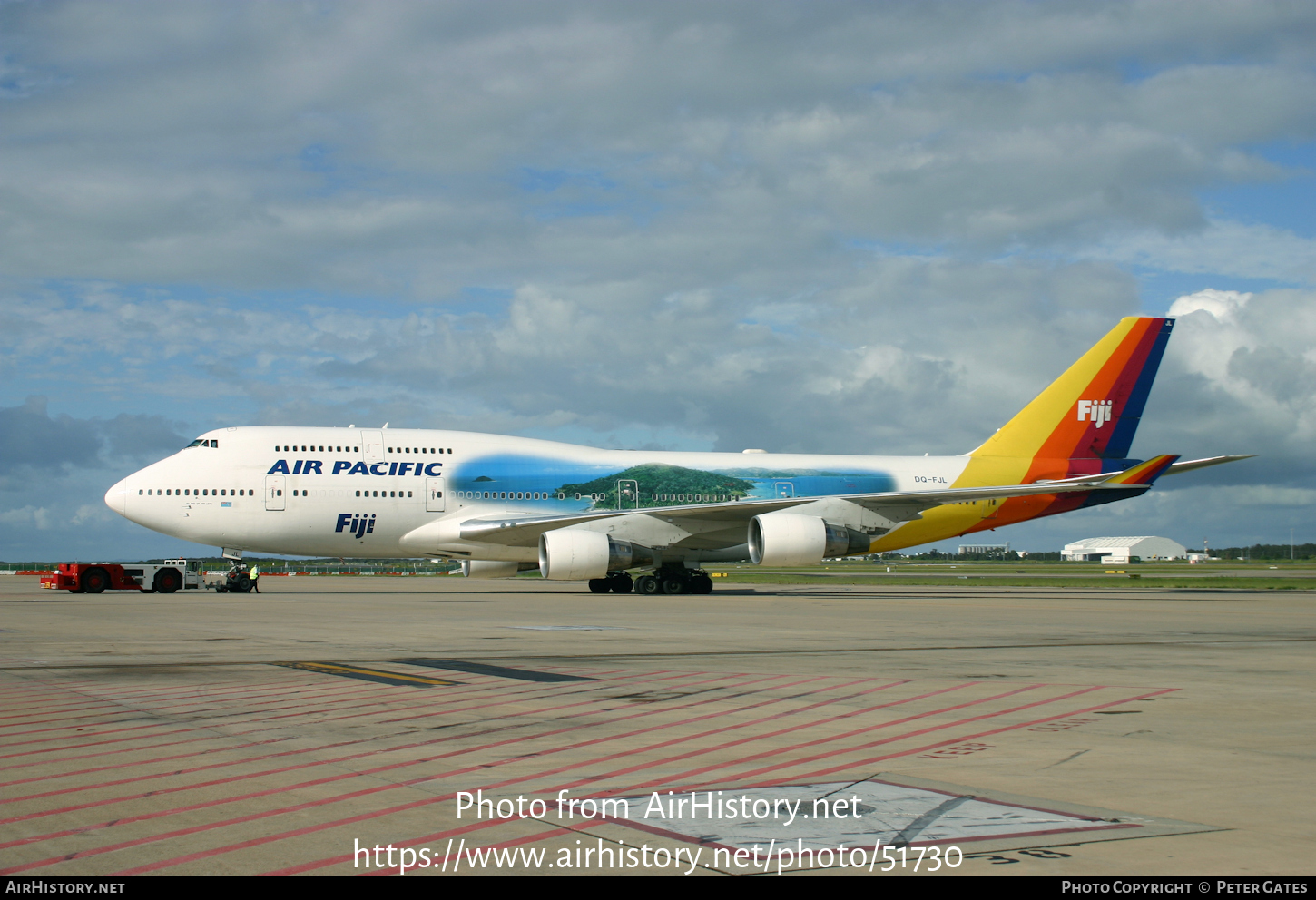 Aircraft Photo of DQ-FJL | Boeing 747-412 | Air Pacific | AirHistory.net #51730