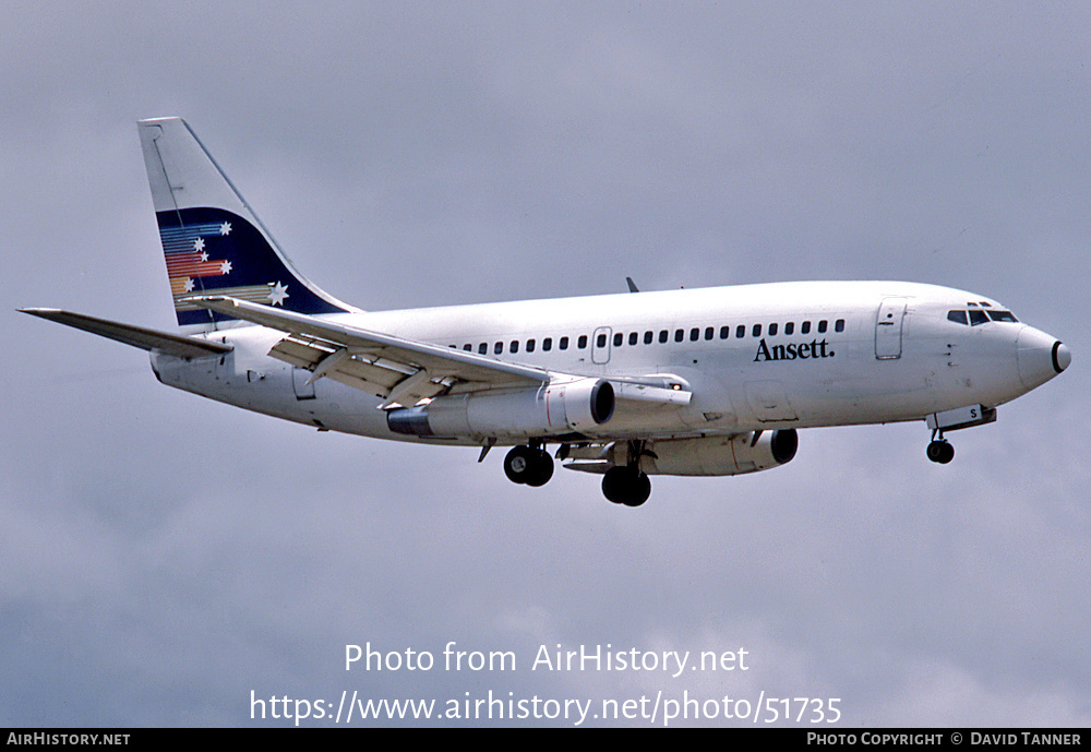 Aircraft Photo of VH-CZS | Boeing 737-277/Adv | Ansett | AirHistory.net #51735
