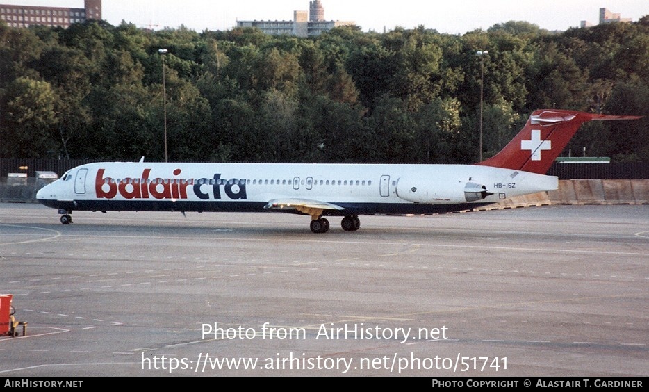 Aircraft Photo of HB-ISZ | McDonnell Douglas MD-83 (DC-9-83) | BalairCTA | AirHistory.net #51741