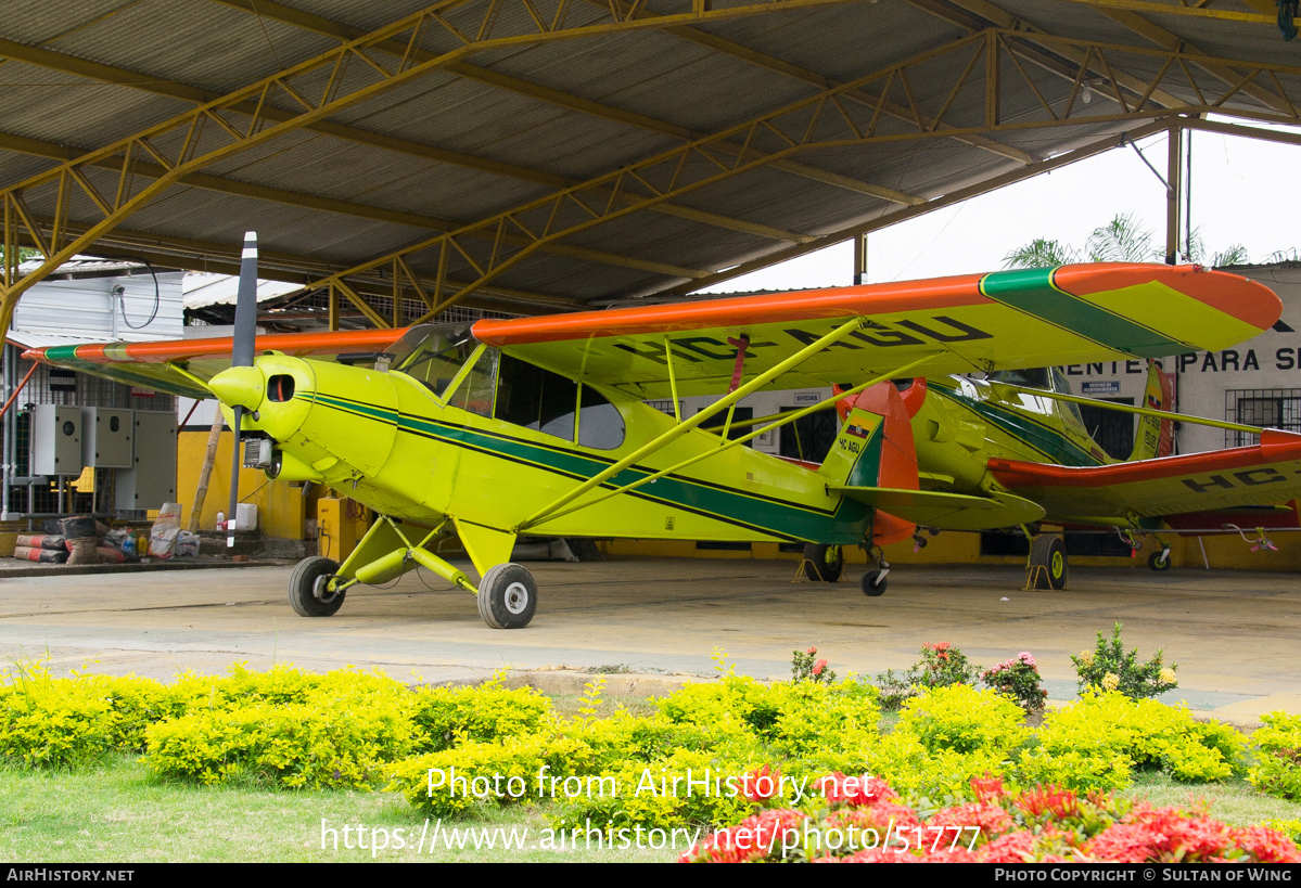 Aircraft Photo of HC-AGU | Piper PA-18A-150 Super Cub | AIFA | AirHistory.net #51777