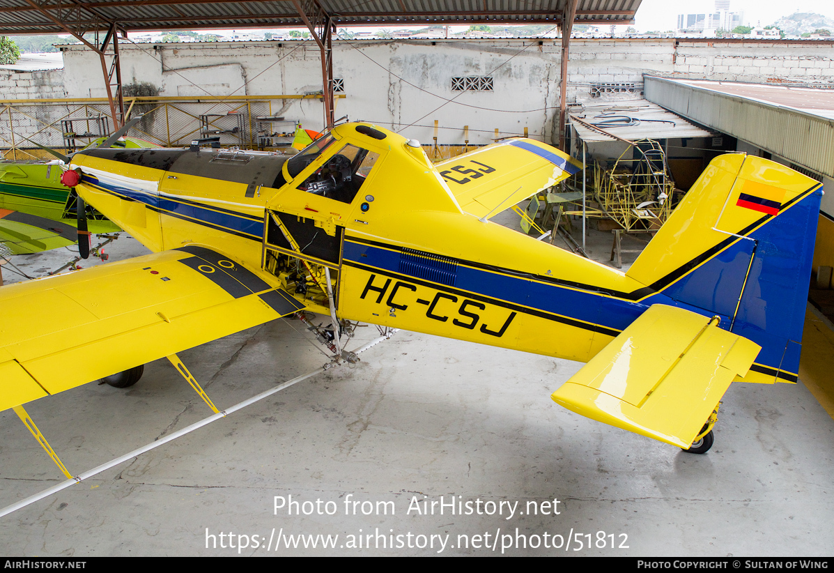 Aircraft Photo of HC-CSJ | Air Tractor AT-502B | AIFA | AirHistory.net #51812