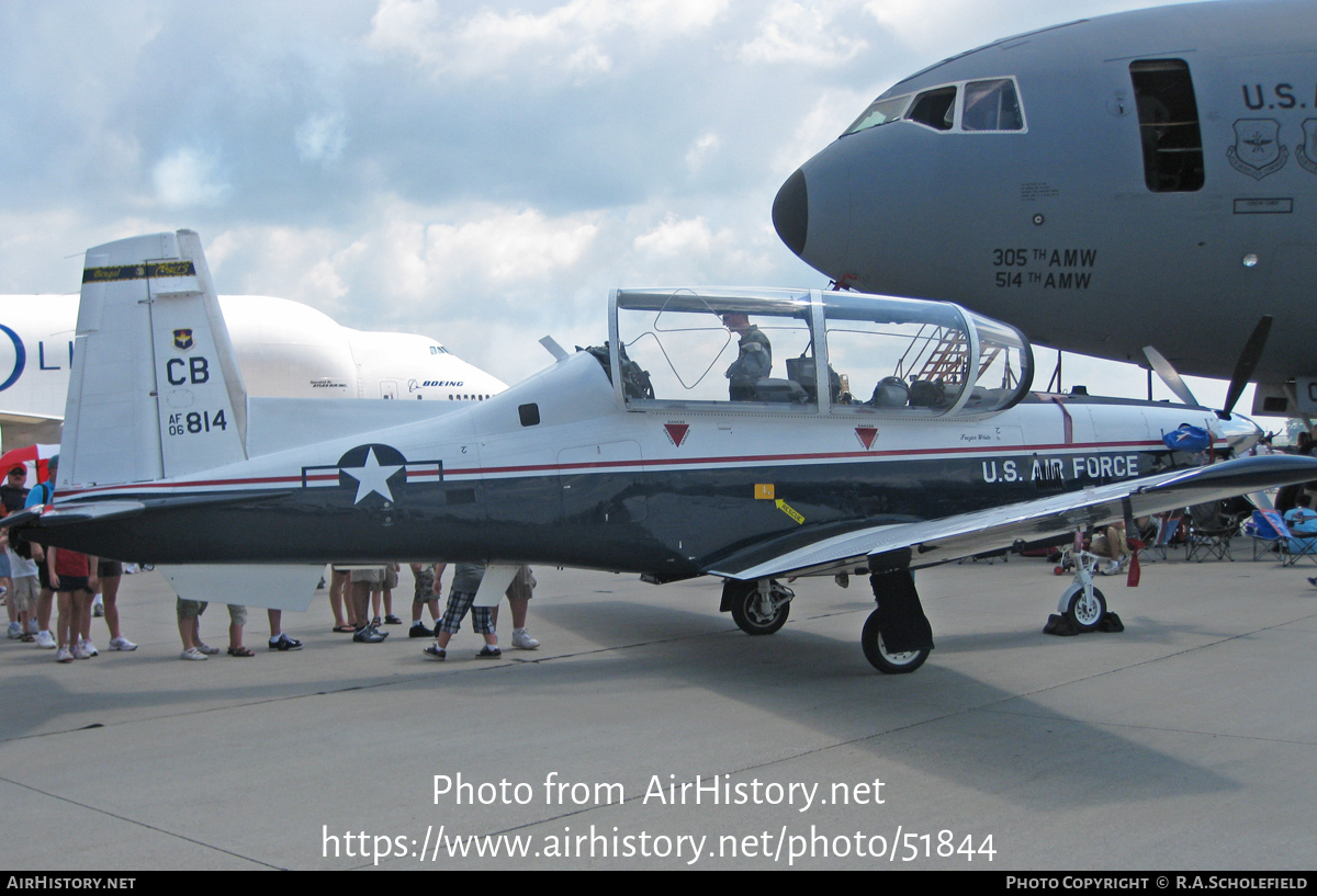 Aircraft Photo of 06-3814 / AF06-814 | Raytheon T-6A Texan II | USA - Air Force | AirHistory.net #51844