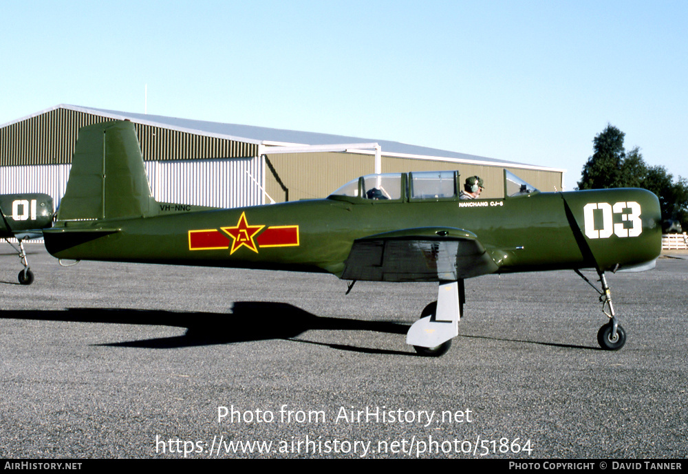 Aircraft Photo of VH-NNC | Nanchang CJ-6 | China - Air Force | AirHistory.net #51864