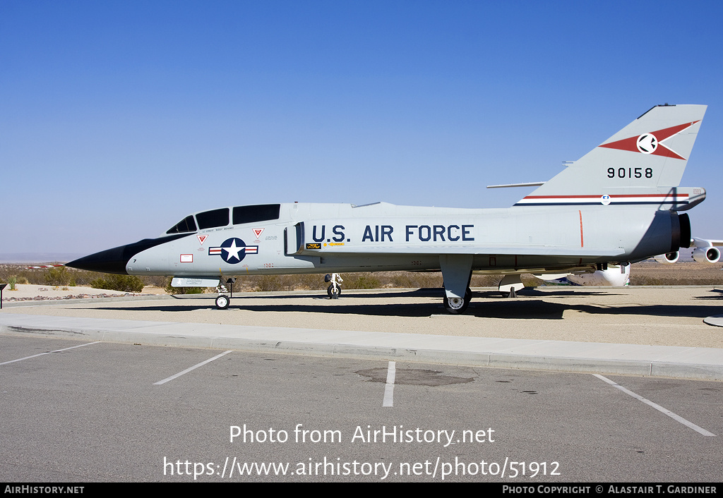 Aircraft Photo of 59-0158 / 90158 | Convair QF-106B Delta Dart | USA - Air Force | AirHistory.net #51912