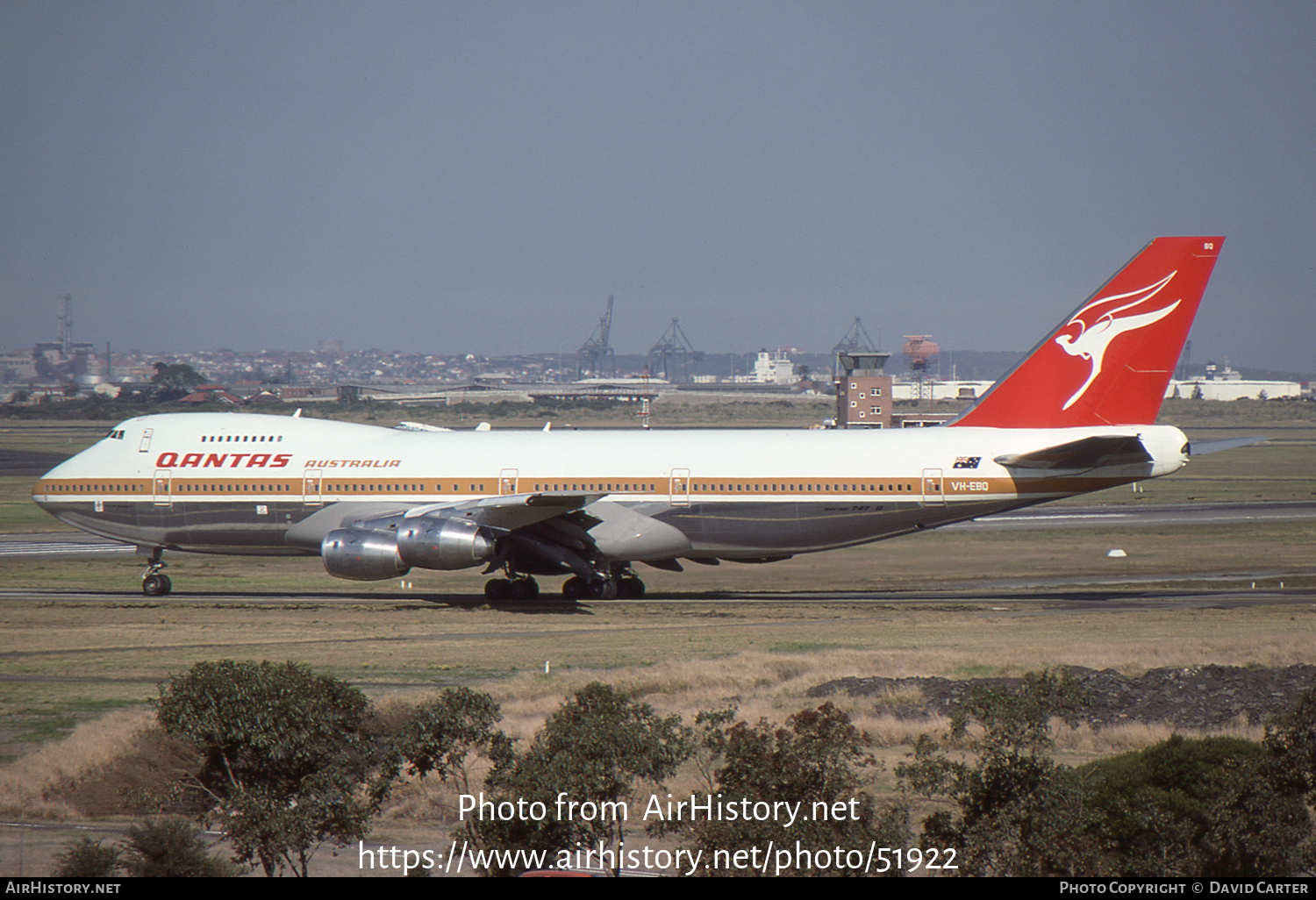 Aircraft Photo of VH-EBQ | Boeing 747-238B | Qantas | AirHistory.net #51922
