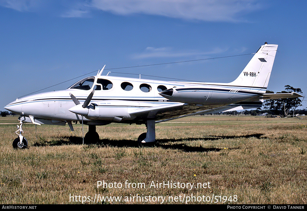 Aircraft Photo of VH-RBH | Cessna 340 | AirHistory.net #51948