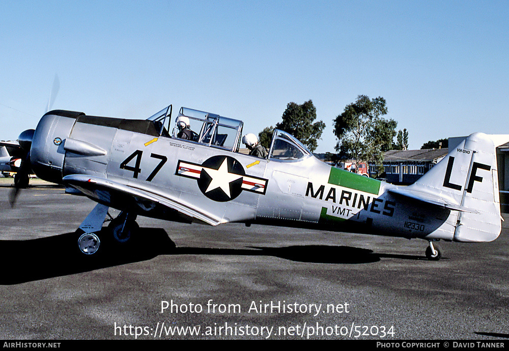 Aircraft Photo of VH-OVO / 112330 | North American SNJ-5B Texan | USA - Marines | AirHistory.net #52034