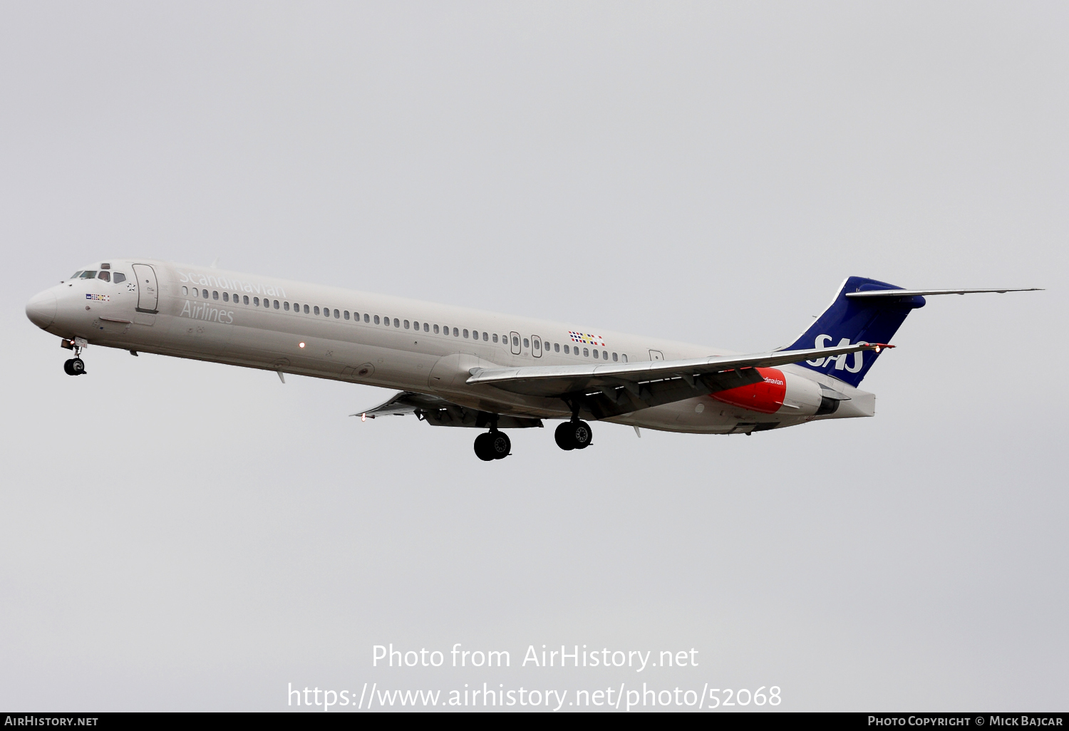 Aircraft Photo of LN-RML | McDonnell Douglas MD-82 (DC-9-82) | Scandinavian Airlines - SAS | AirHistory.net #52068