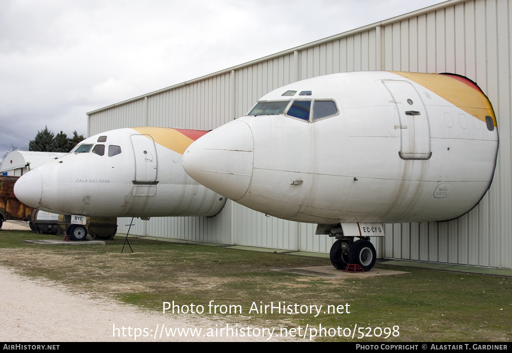 Aircraft Photo of EC-CFG | Boeing 727-256/Adv | Iberia | AirHistory.net #52098