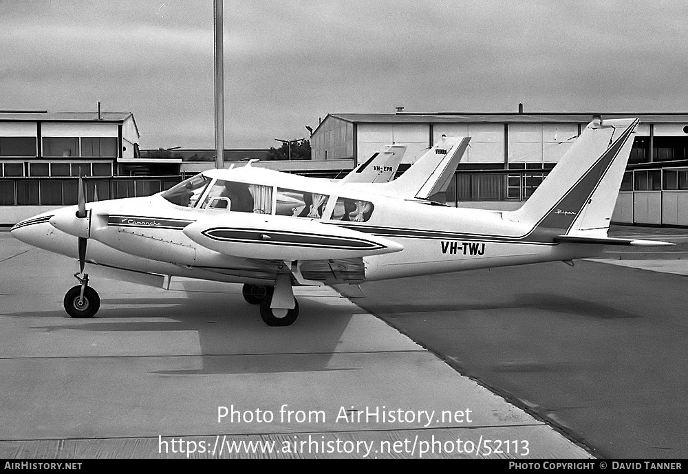 Aircraft Photo of VH-TWJ | Piper PA-30-160 Twin Comanche C | AirHistory.net #52113