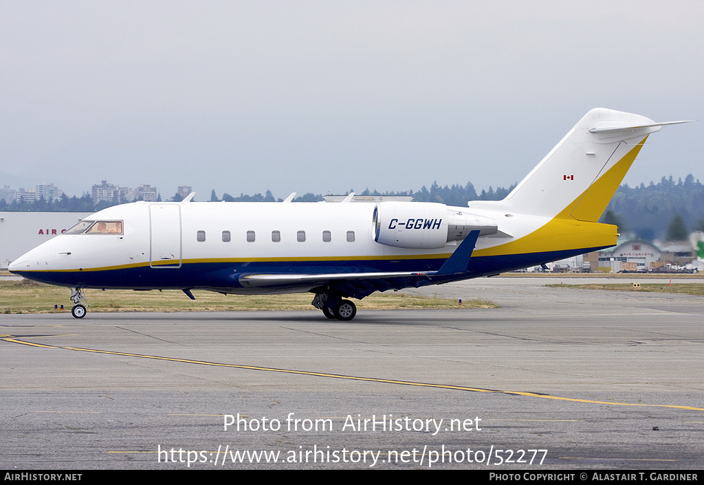 Aircraft Photo of C-GGWH | Bombardier Challenger 604 (CL-600-2B16) | AirHistory.net #52277