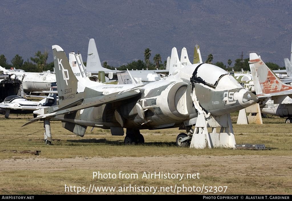 Aircraft Photo of 159383 | Hawker Siddeley TAV-8A Harrier | USA - Marines | AirHistory.net #52307